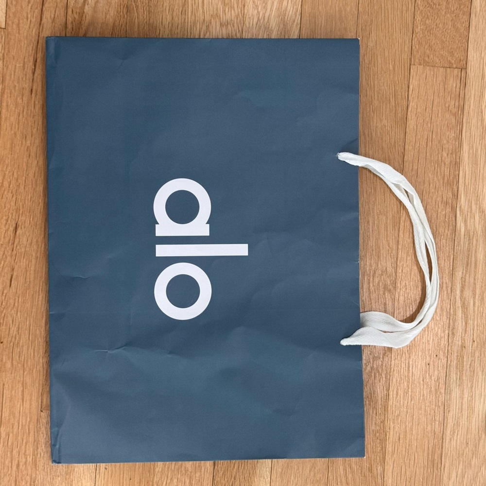 ALO Yoga Blue Tote Bag